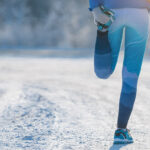 Joggen im Winter ist gesund. Ordentliches Aufwärmen ist jedoch Pflicht.