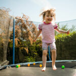 Trampolinspringen bringt in Form